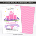 little princess party invitation